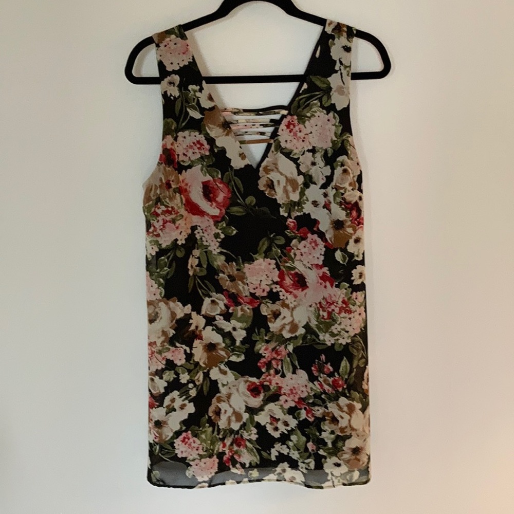 Lined Tunic Dress Size Lg
